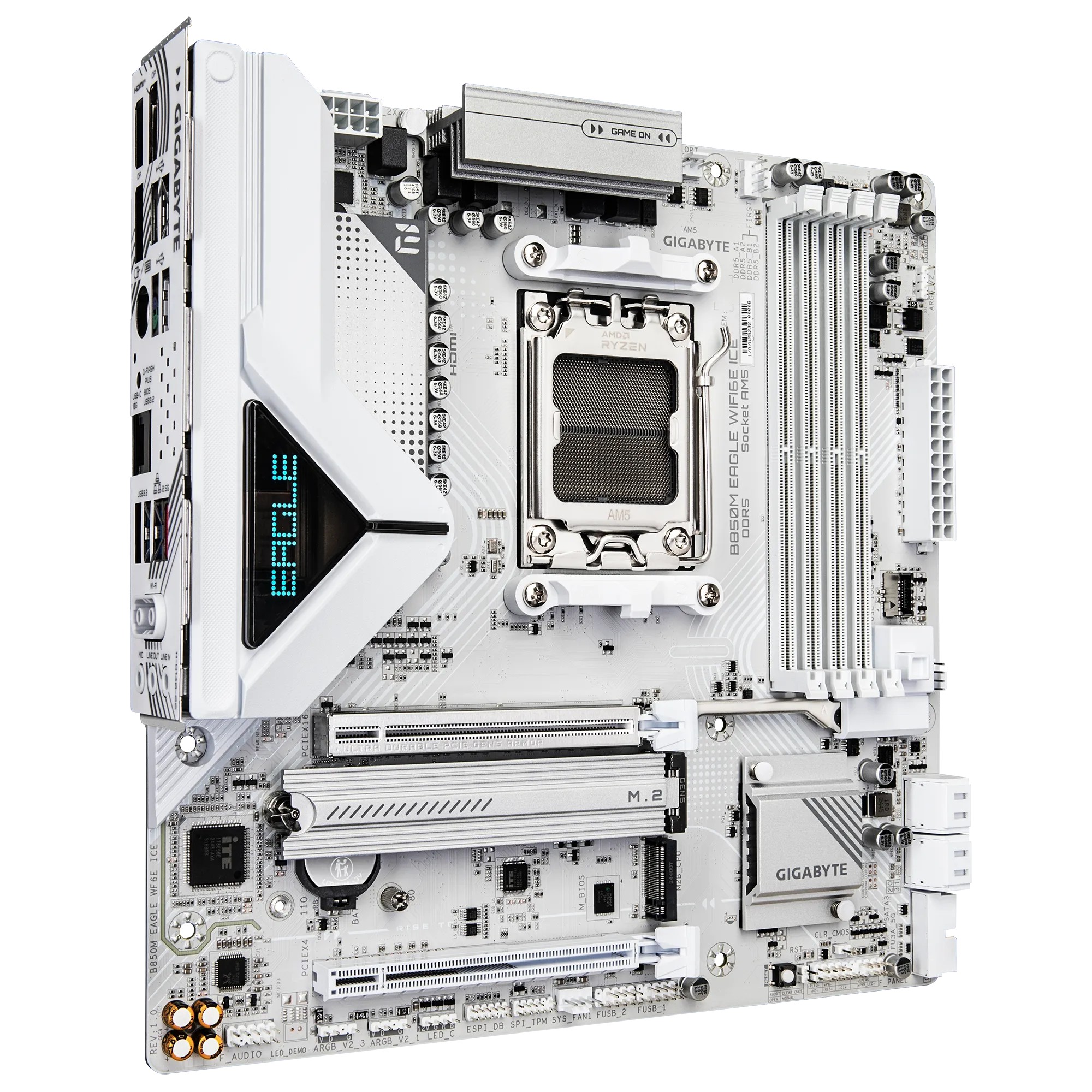 Motherboard Gigabyte B850M Eagle WiFi 6E ICE AM5 mATX